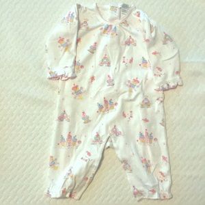 Kissy Kissy super soft long onesie/ pajamas